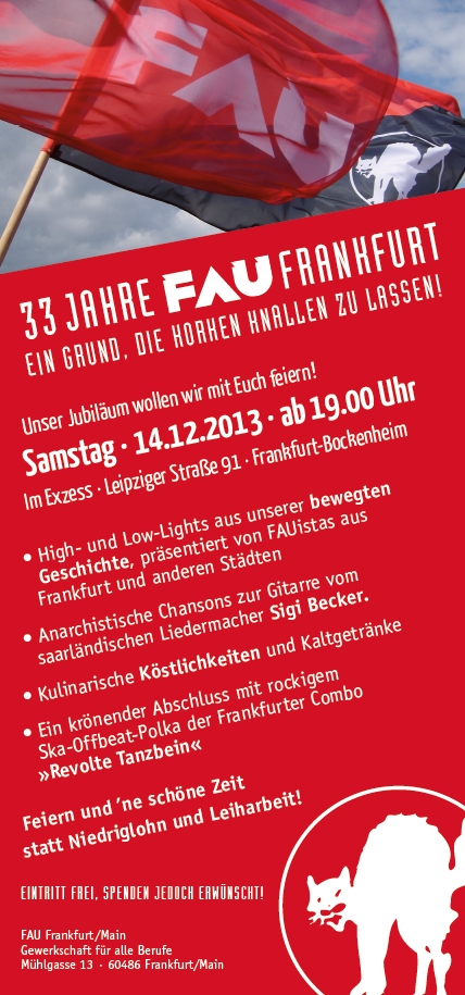 Einladung33JahreFAU-Frankfurt